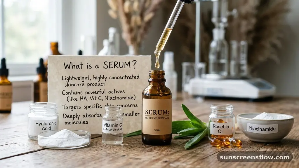 Key Components in Modern Skincare - what does serum mean