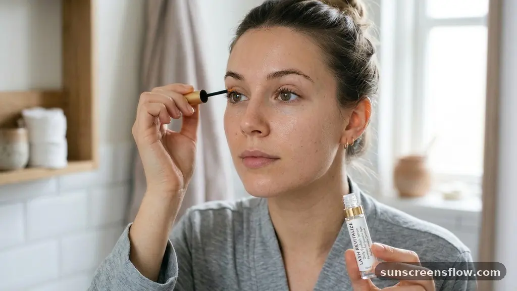 Managing Sensitive Skin and Ocular Health - how to apply lash serum