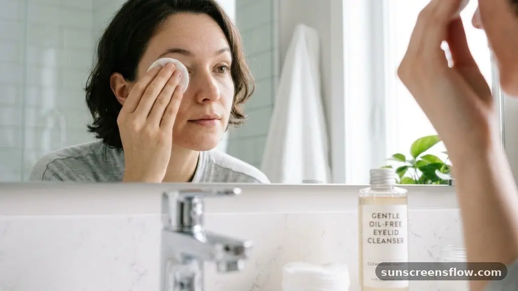 Preparing Your Eyes for Application - how to use eyelash serum