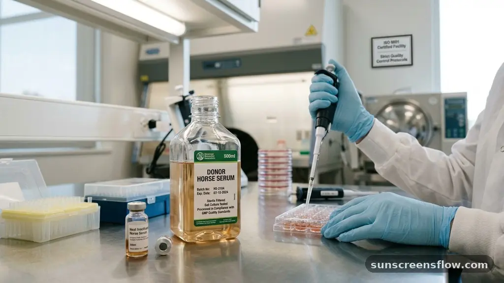 Processing and Quality Standards for Biological Reagents - what is horse serum used for