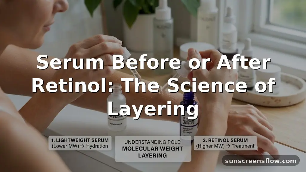 serum before or after retinol