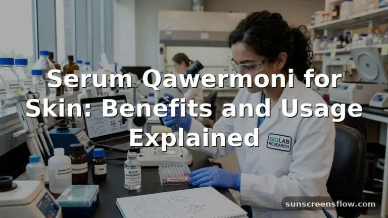 serum qawermoni for skin