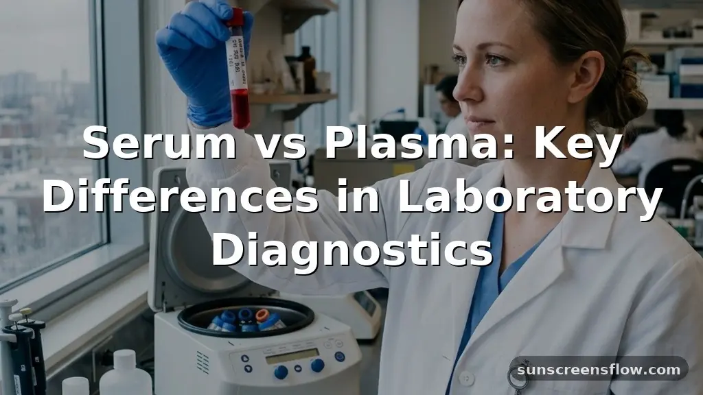serum vs plasma