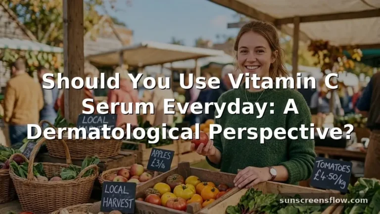 should you use vitamin c serum everyday