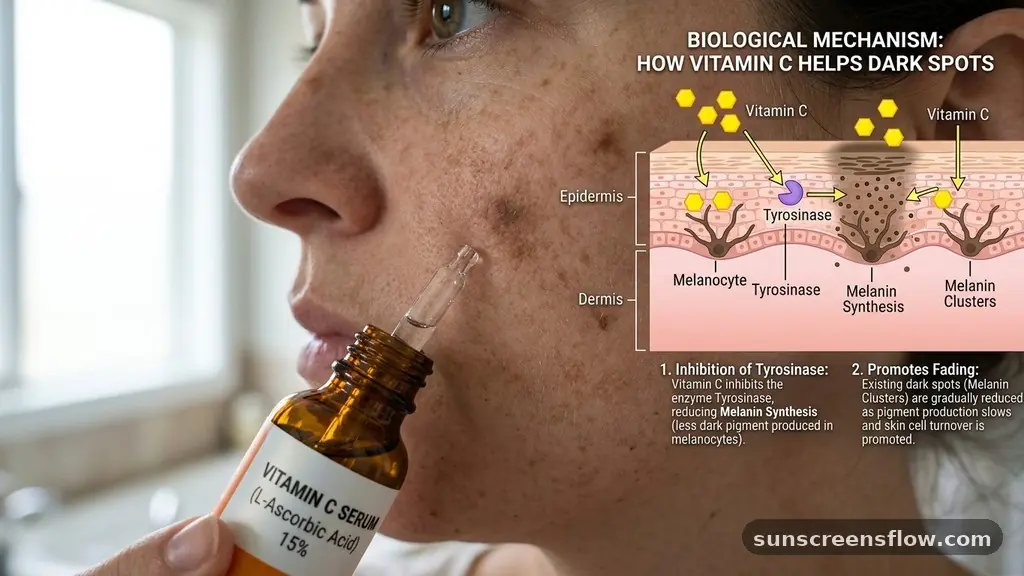 The Biological Mechanism Behind Vitamin C and Pigmentation - does vitamin c serum help with dark spots