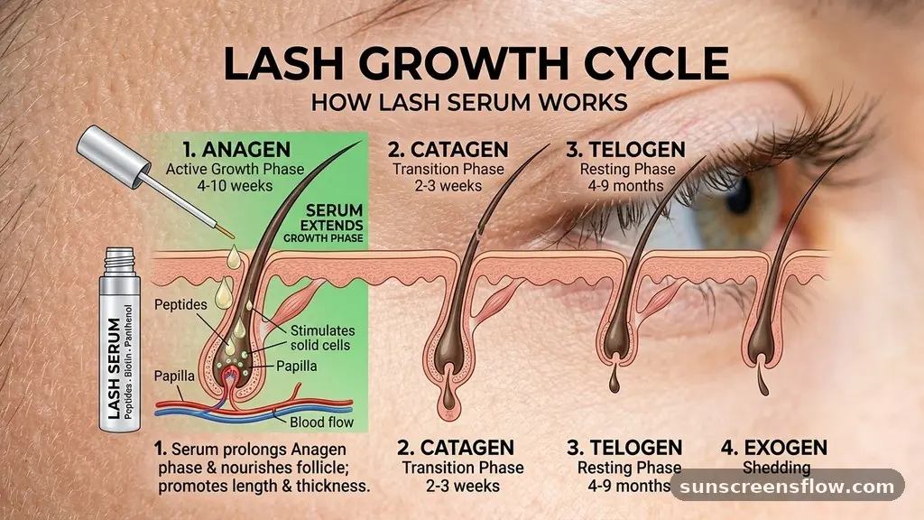 The Biology of the Lash Growth Cycle - how does lash serum work