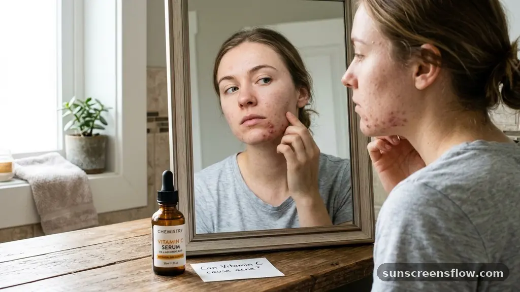 The Chemistry of Vitamin C and Potential Breakouts - can vitamin c cause acne