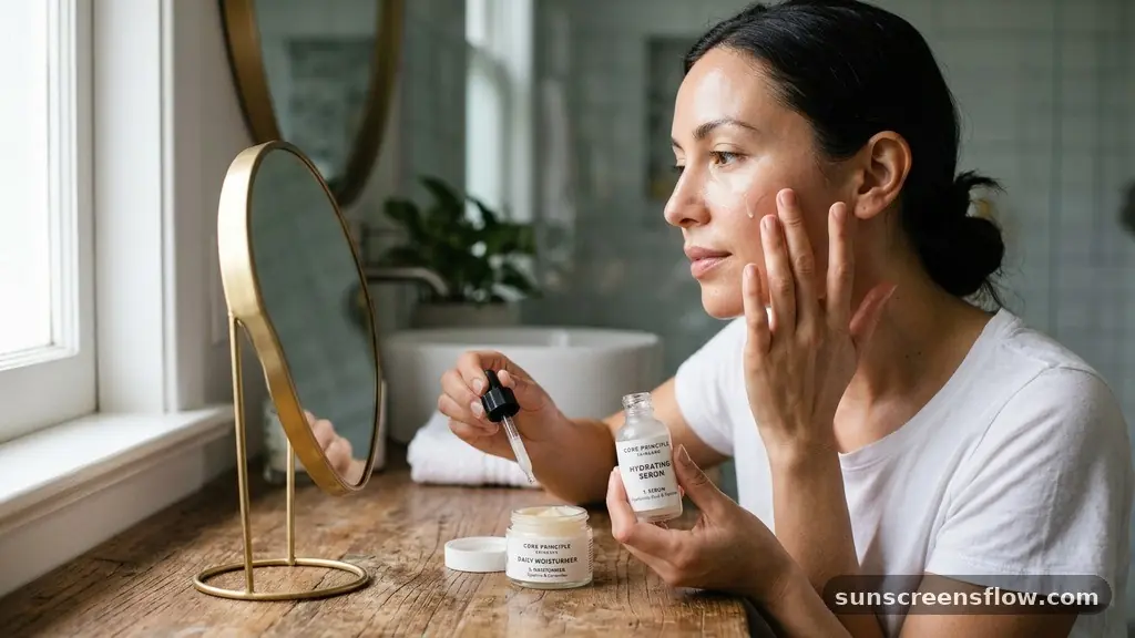 The Core Principle of Skincare Layering - serum or moisturizer first