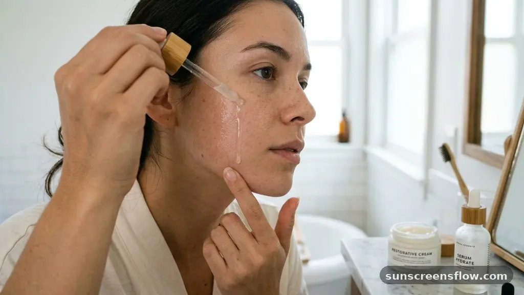 The Fundamental Rule of Skincare Layering - when to put serum on face