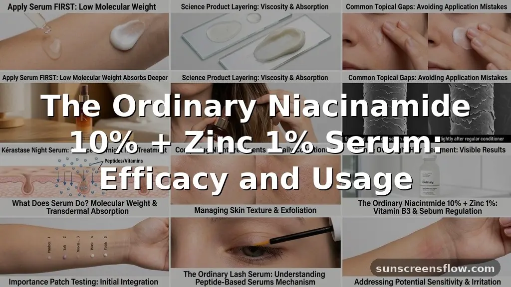 the ordinary niacinamide 10% + zinc 1% serum