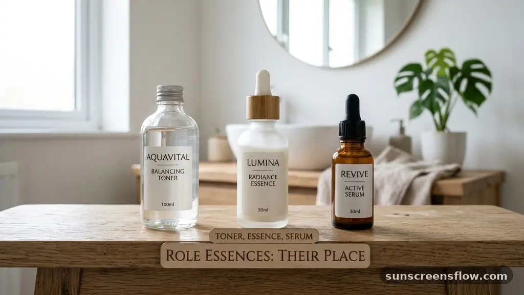 The Role of Essences and Their Place - toner or serum first