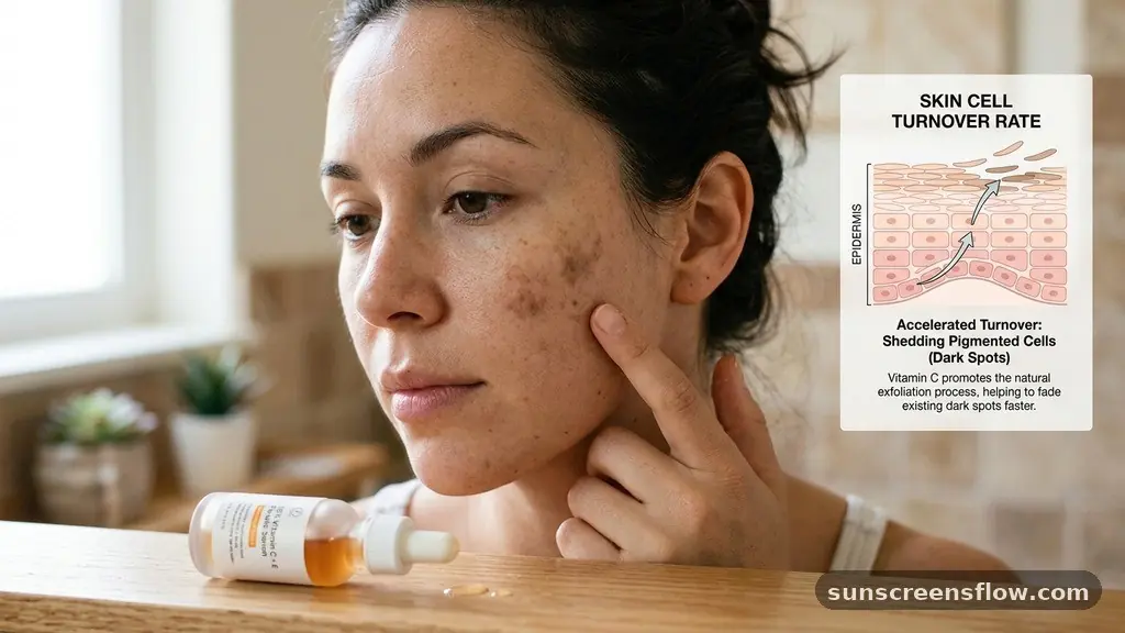 The Role of Skin Cell Turnover - does vitamin c serum help with dark spots