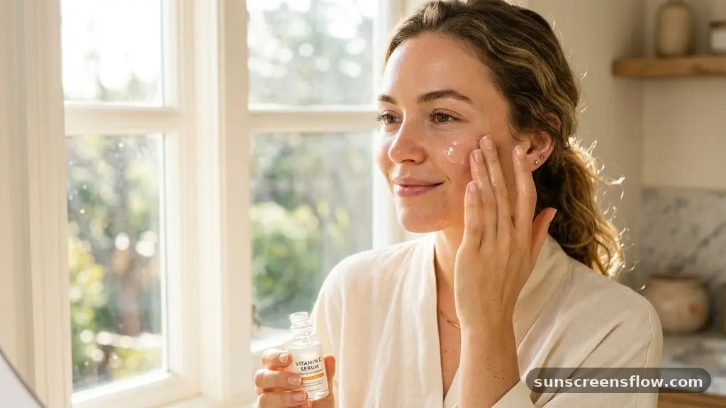The Science Behind Morning Application - when is the best time to use vitamin c serum