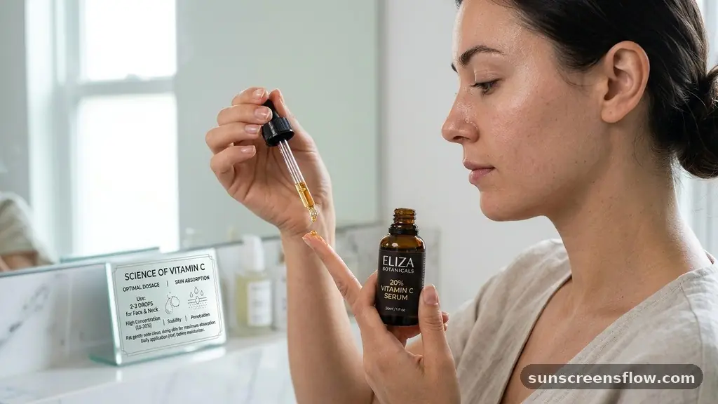 The Science of Dosage and Skin Absorption - how much vitamin c serum to use