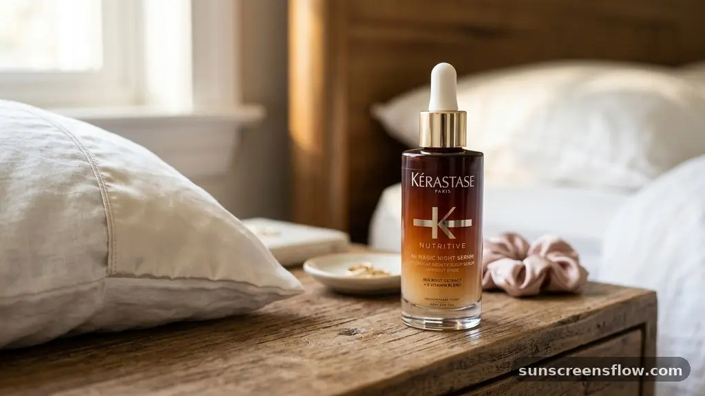 The Science of Overnight Hair Repair - kerastase night serum