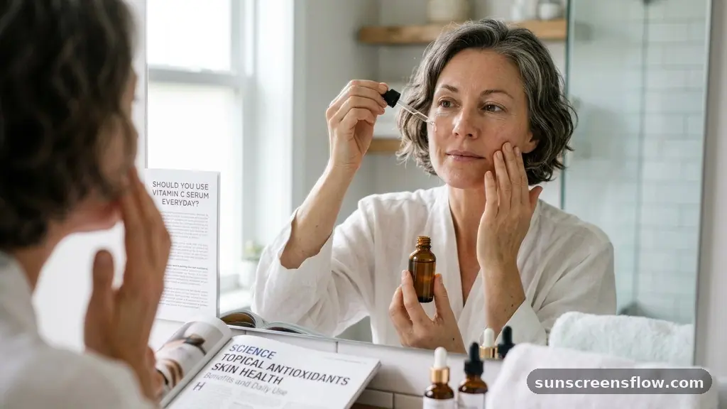 The Science of Topical Antioxidants and Skin Health - should you use vitamin c serum everyday