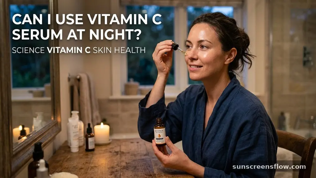 The Science of Vitamin C and Skin Health - can i use vitamin c serum at night
