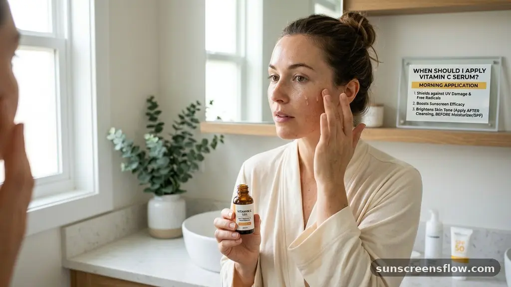 The Scientific Case for Morning Application - when should i apply vitamin c serum