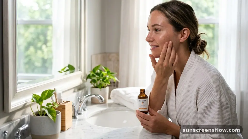 The Scientific Case for Morning Application - vitamin c serum morning or night