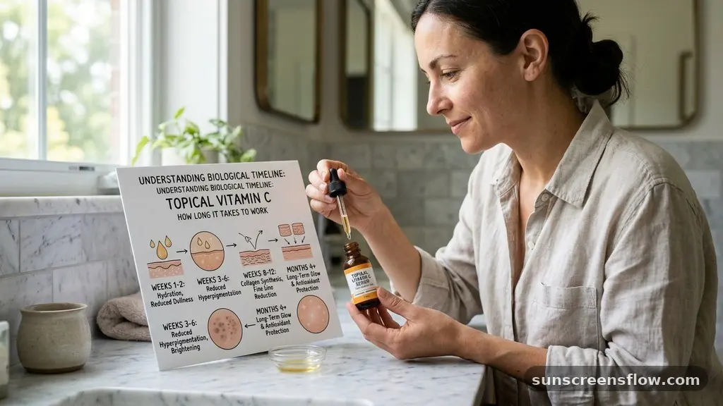 Understanding the Biological Timeline of Topical Vitamin C - how long does vitamin c serum take to work