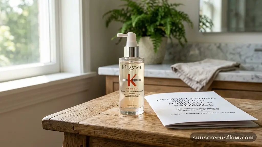 Understanding the Biology of Hair Fall and Breakage - kerastase genesis serum