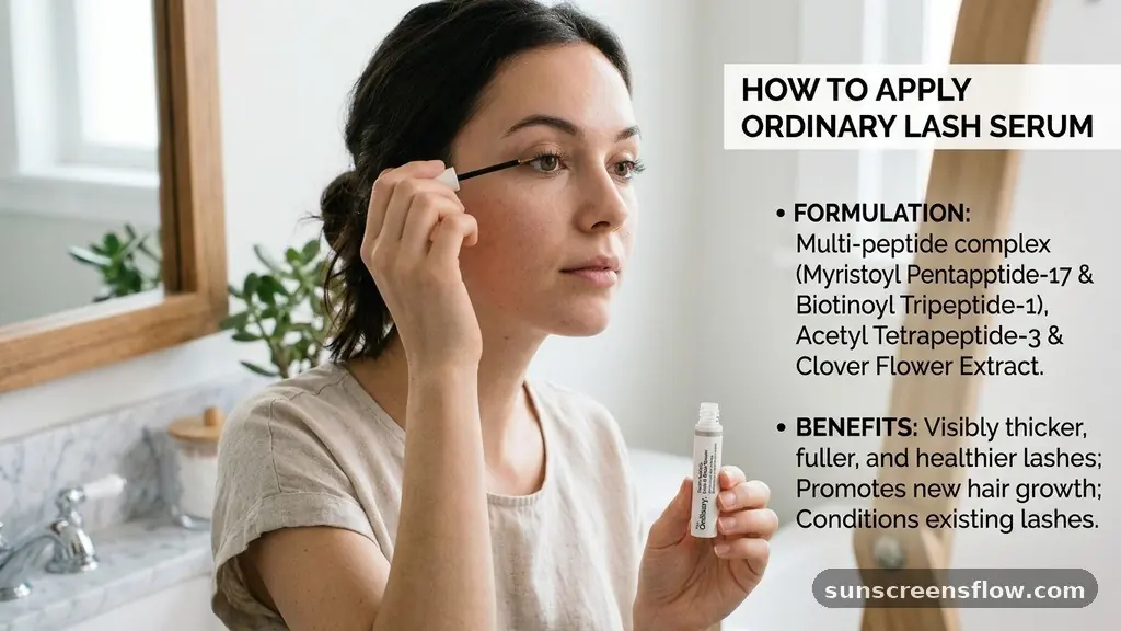 Understanding the Formulation and Its Benefits - how to apply the ordinary lash serum