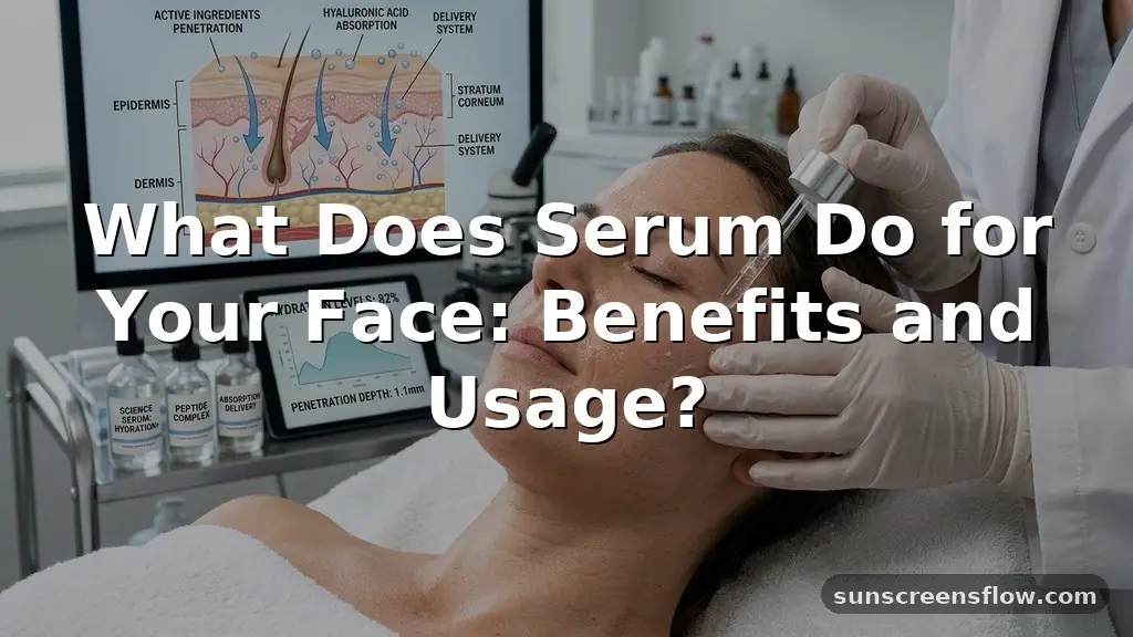 what does serum do for your face