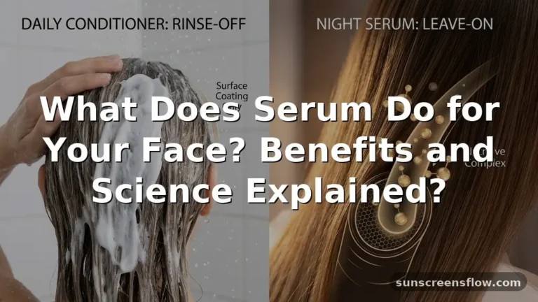 what does serum do for your face