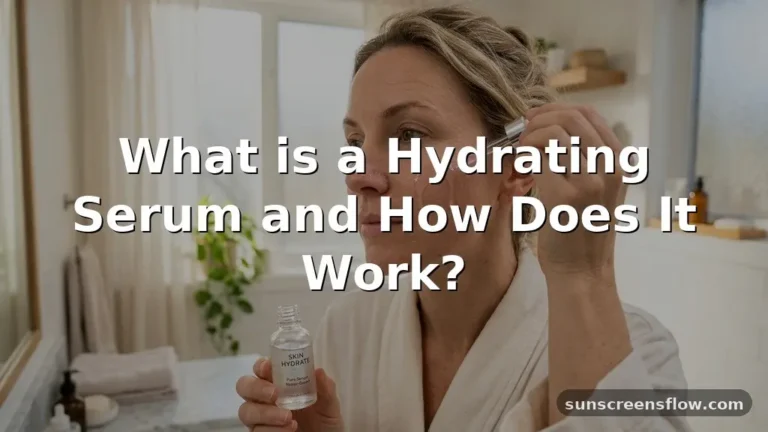 what is a hydrating serum