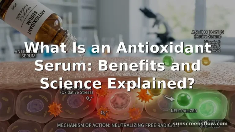 what is an antioxidant serum