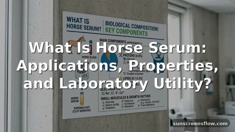 what is horse serum