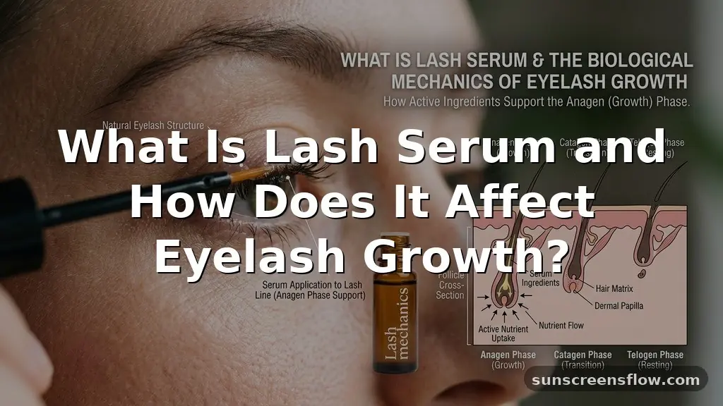 what is lash serum