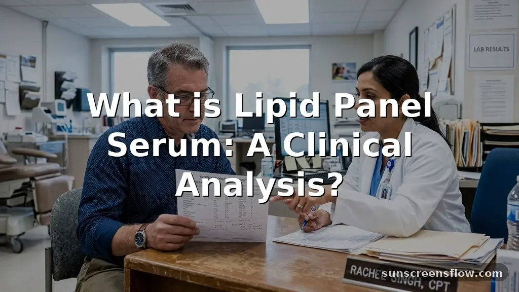 what is lipid panel serum