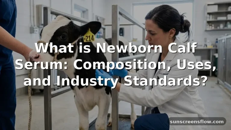 what is newborn calf serum