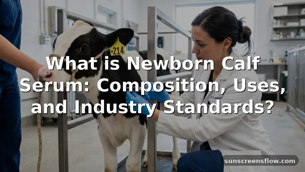 what is newborn calf serum