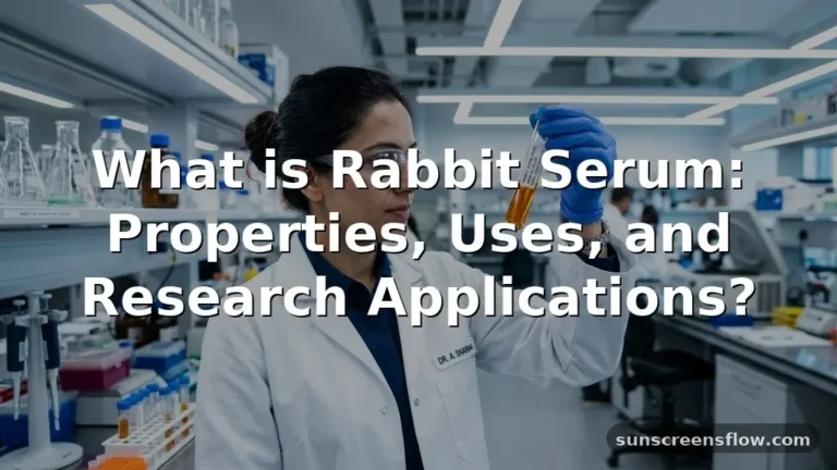 what is rabbit serum
