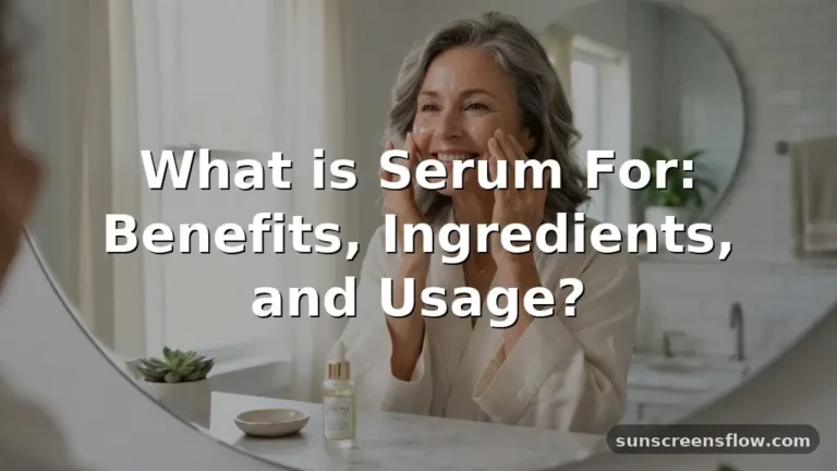 what is serum for