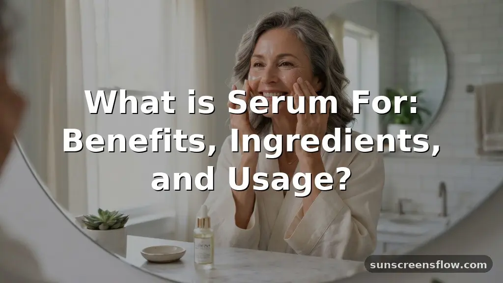 what is serum for