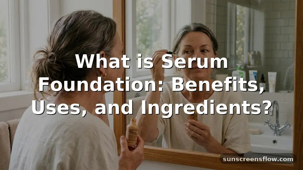 what is serum foundation