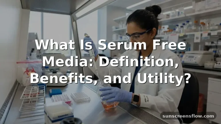 what is serum free media