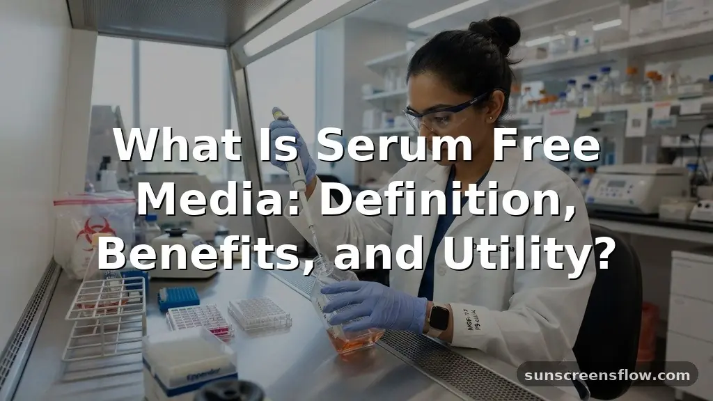 what is serum free media