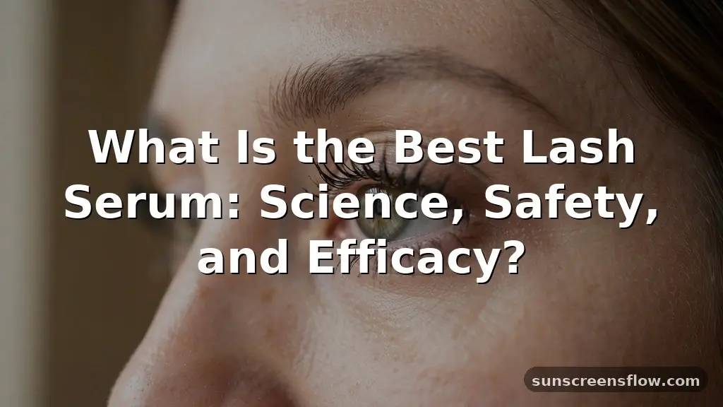 whats the best lash serum